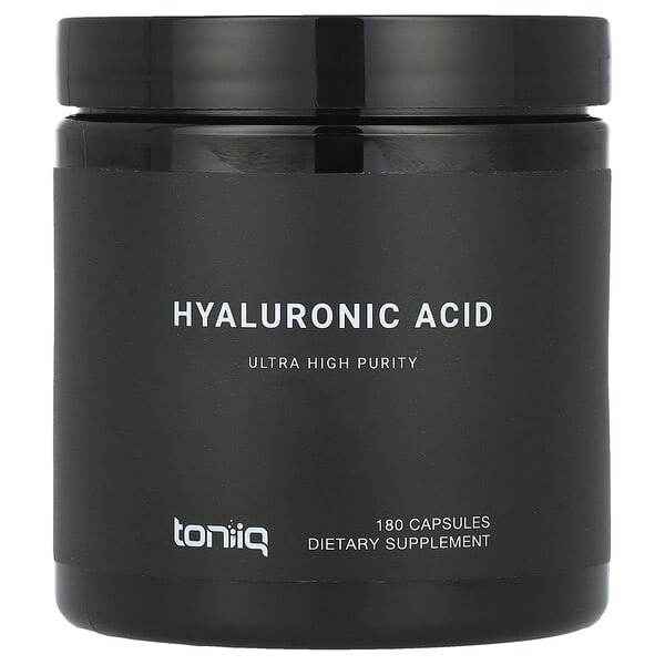 Toniiq, Hyaluronic Acid , 180 Capsules