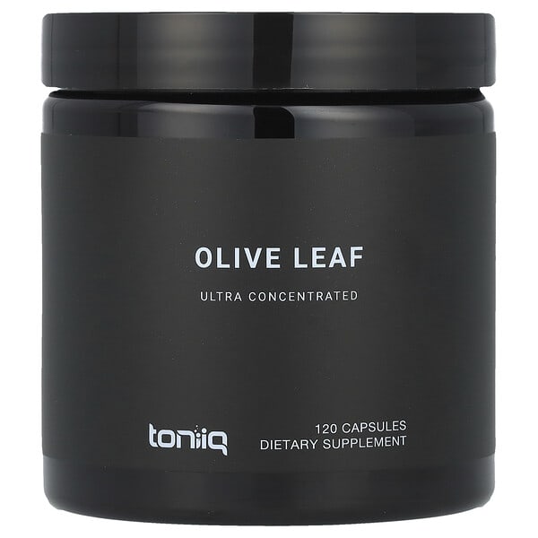 Toniiq, Olive Leaf, 120 Capsules (500 mg per Capsule)