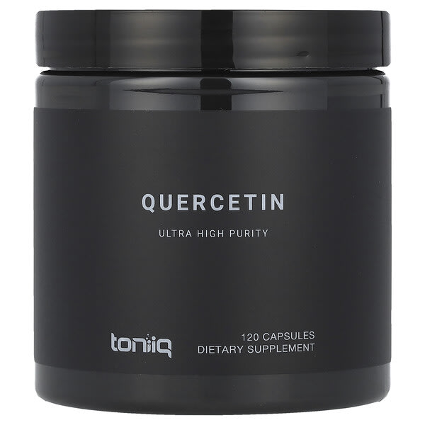 Toniiq, Quercetin, 120 Capsules (500 mg per Capsule)