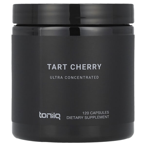 Toniiq, Tart Cherry, 120 Capsules (500 mg per Capsule)