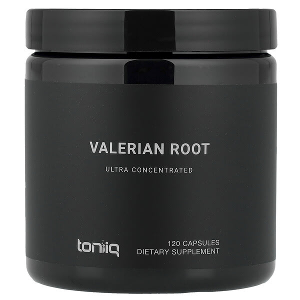 Toniiq, Valerian Root, 120 Capsules (325 mg per Capsule)