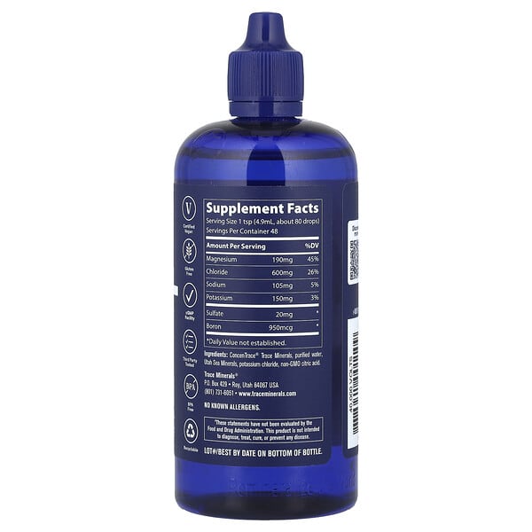 Alternative view of Trace, 40,000 Volts, Electrolyte Concentrate, 8 fl oz (237 ml)
