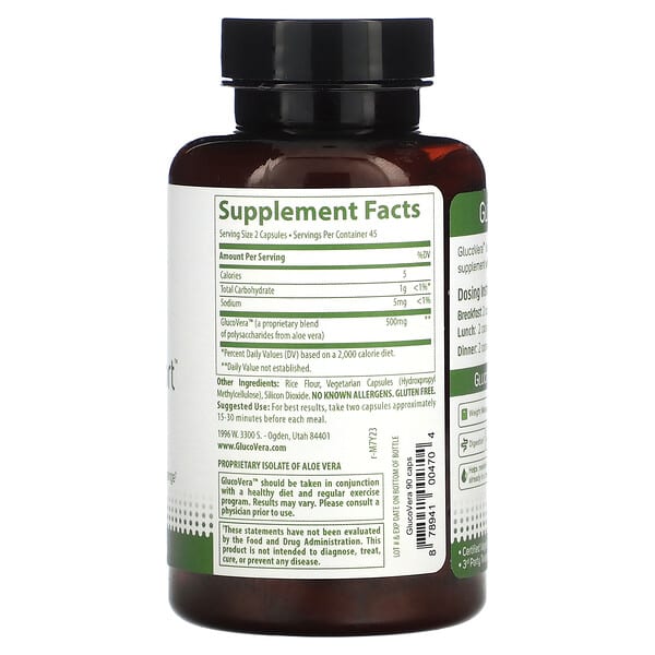 Alternative view of Trace, Blood Sugar Support, 90 Capsules