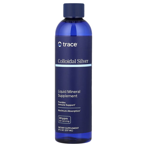 Trace, Colloidal Silver, 8 fl oz (237 ml)