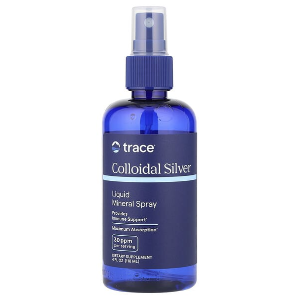 Trace, Colloidal Silver Mineral Spray, 4 fl oz (118 ml)
