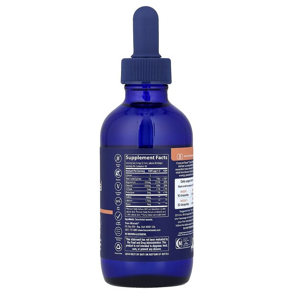 Alternative view of ConcenTrace® Trace Mineral Drops, 4 fl oz (118 ml)