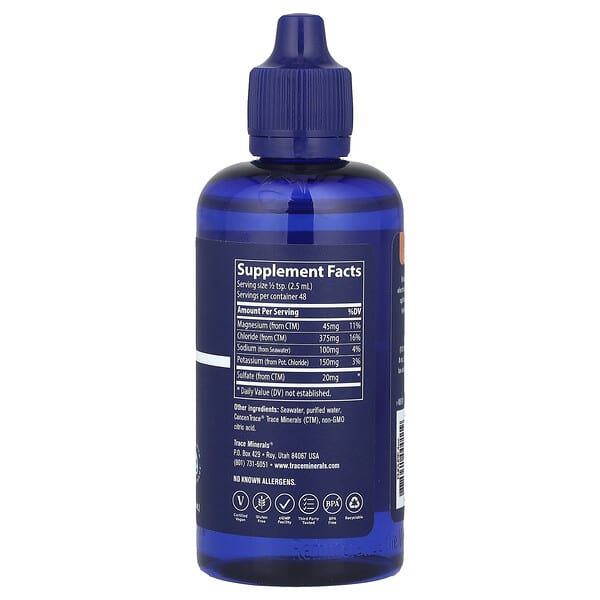 Alternative view of Trace, Endure, Liquid Electrolyte Supplement, 4 fl oz (118 ml)