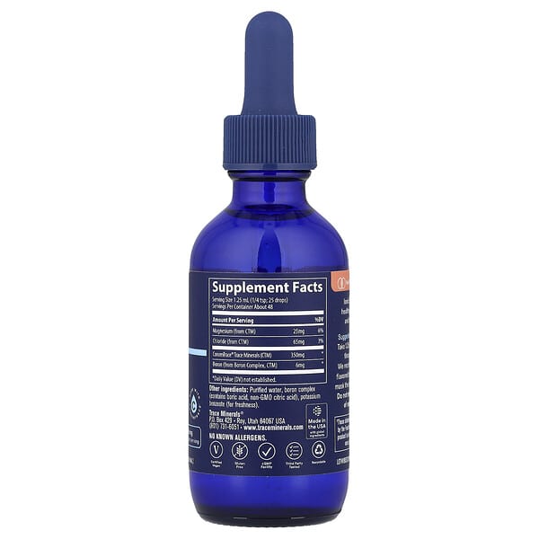 Alternative view of Trace, Ionic Boron, 2 fl oz (59 ml)