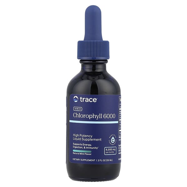 Trace, Ionic Chlorophyll 6000, Natural Mint, 2 fl oz (59 ml)