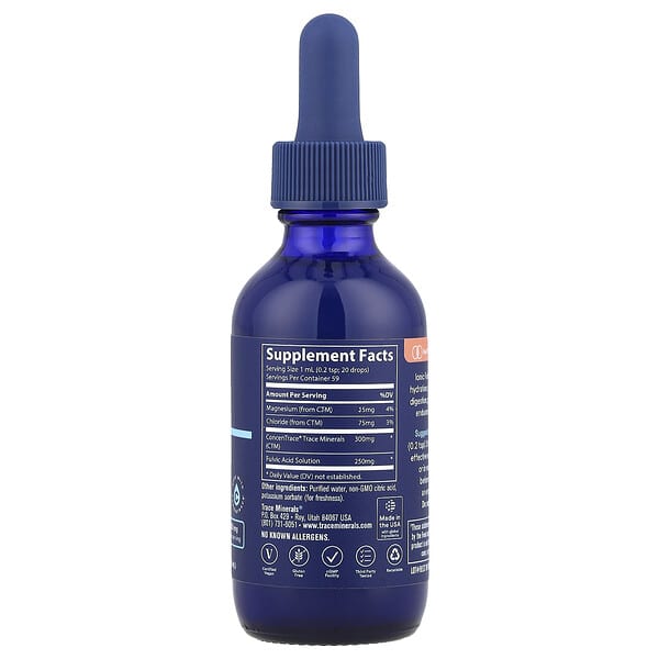Alternative view of Trace, Ionic Fulvic Acid, 2 fl oz (59 ml)