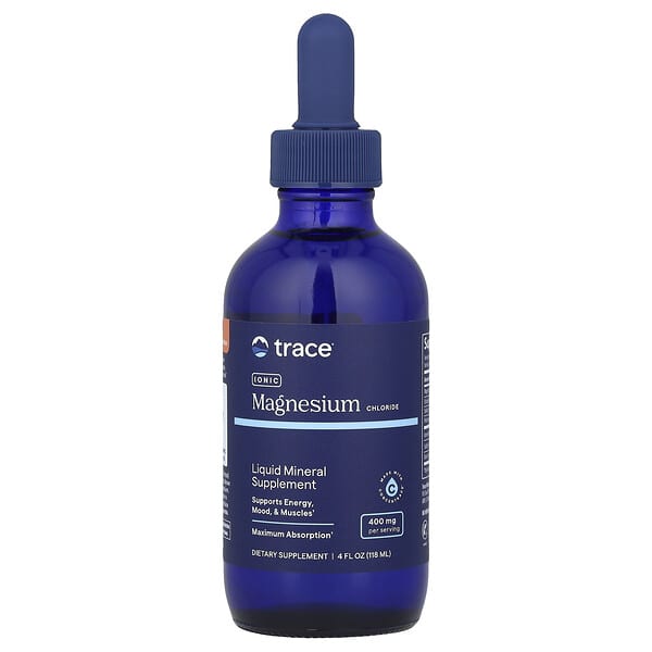 Trace, Ionic Magnesium Chloride, 400 mg, 4 fl oz ( 118 ml)