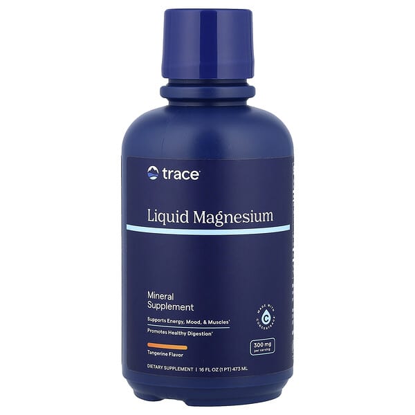 Trace, Liquid Magnesium, Tangerine, 16 fl oz (473 ml)