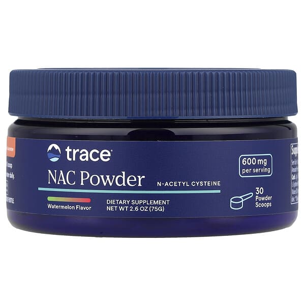 Trace, NAC Powder, Watermelon, 2.6 oz (75 g)