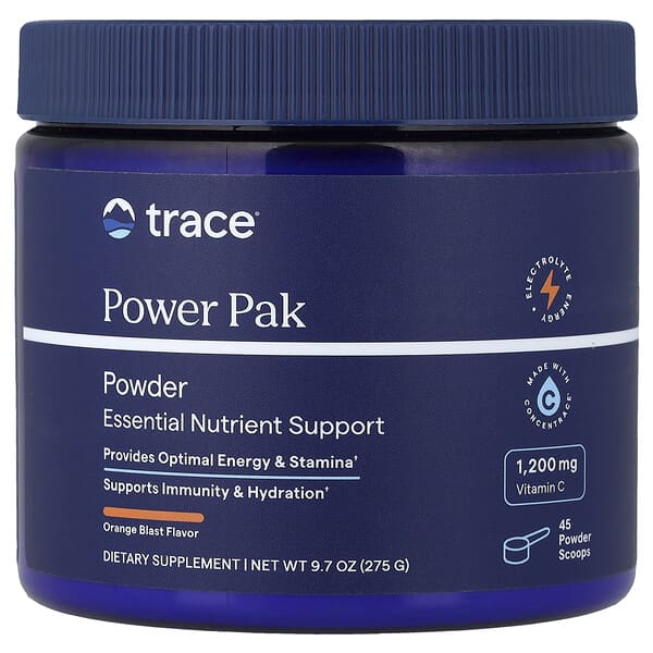 Trace, Power Pak, Orange Blast, 9.7 oz (275 g)