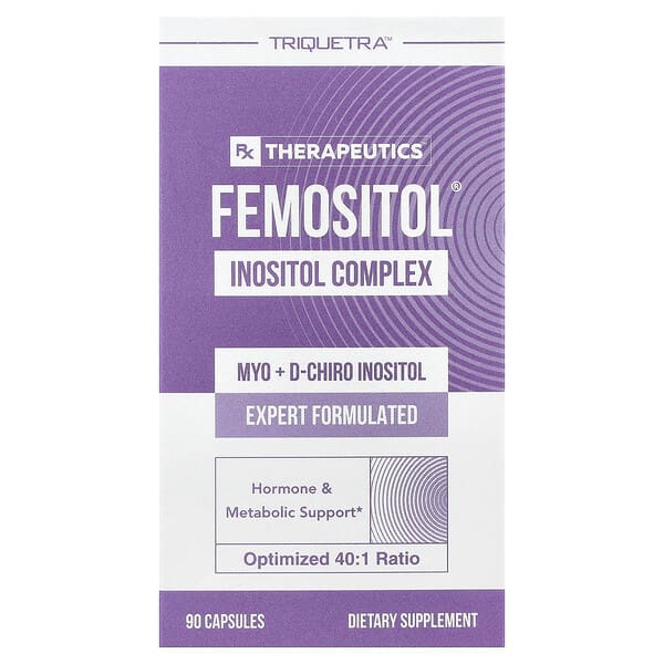 Triquetra Health, Femositol®, Inositol Complex, 90 Capsules