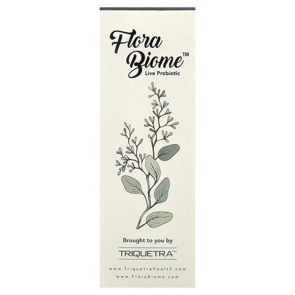 Triquetra Health, Flora Biome™,  Live Probiotic Liquid Supplement, 16 fl oz (473 ml)