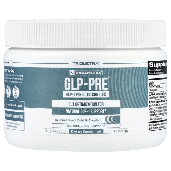 Triquetra Health, PX Therapeutics®, GLP-Pre® GLP-1 Prebiotic Complex, 5 oz (141 g)
