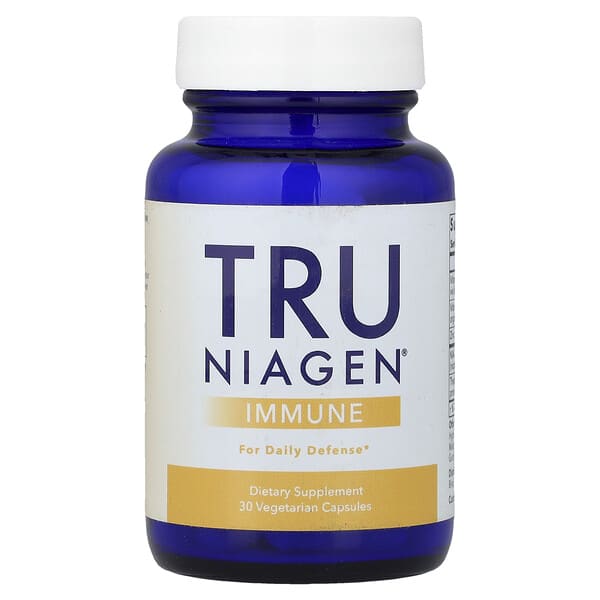 Tru Niagen, Immune, For Daily Defense, 30 Vegetarian Capsules