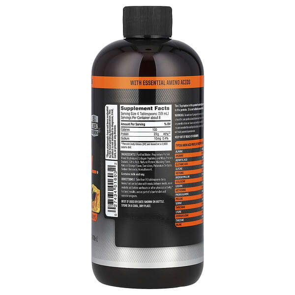 Alternative view of Twinlab, Amino Fuel, Orange Rush, 16 fl oz (473 ml)