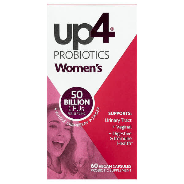 up4, Women's Probiotics, 60 Vegan Capsules