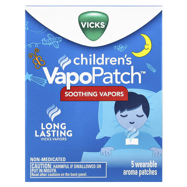 Vicks, Children's VapoPatch™, 5 Wearable Aroma Patches