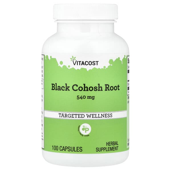 Vitacost, Black Cohosh Root, 540 mg, 100 Capsules