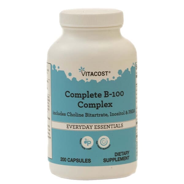 Vitacost, Complete B-100 Complex, 200 Capsules