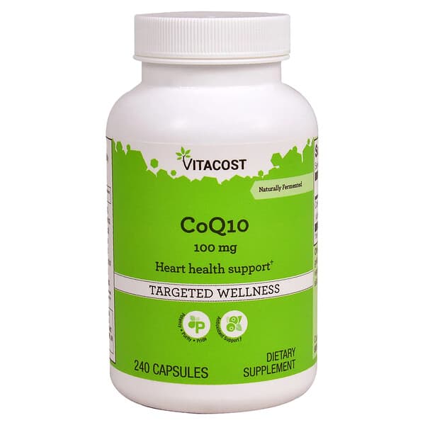 Vitacost, CoQ10, 100 mg, 240 Capsules