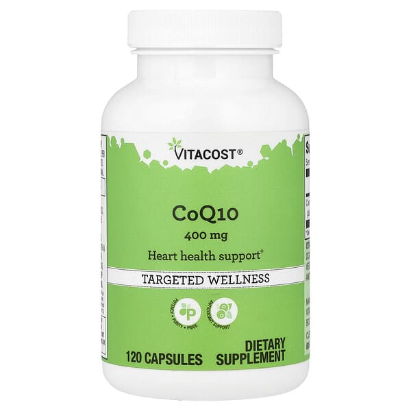 Vitacost, CoQ10, 400 mg, 120 Capsules