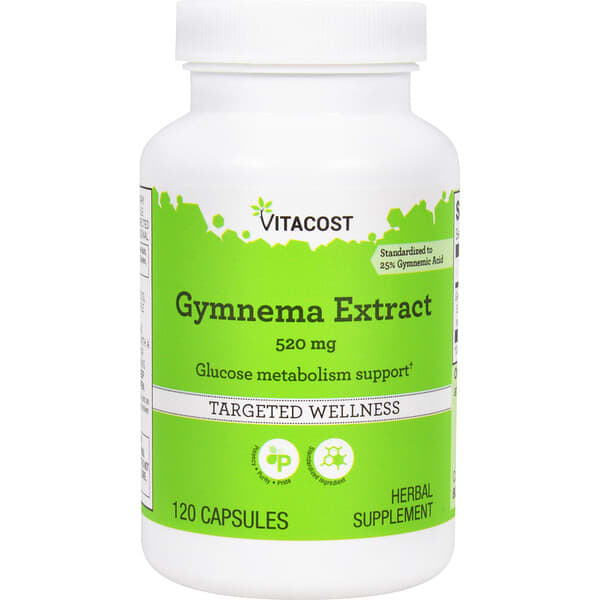 Vitacost, Gymnema Extract, 520 mg, 120 Capsules