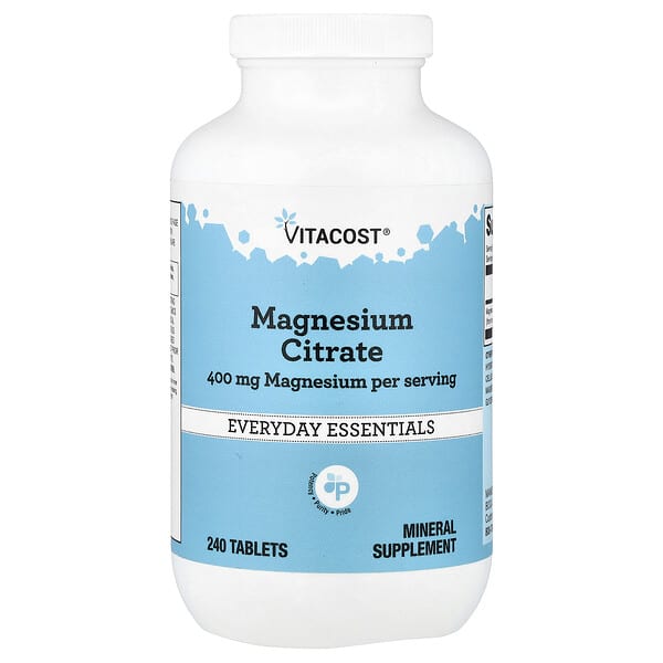 Vitacost, Magnesium Citrate, 240 Tablets (200 mg per Tablet)