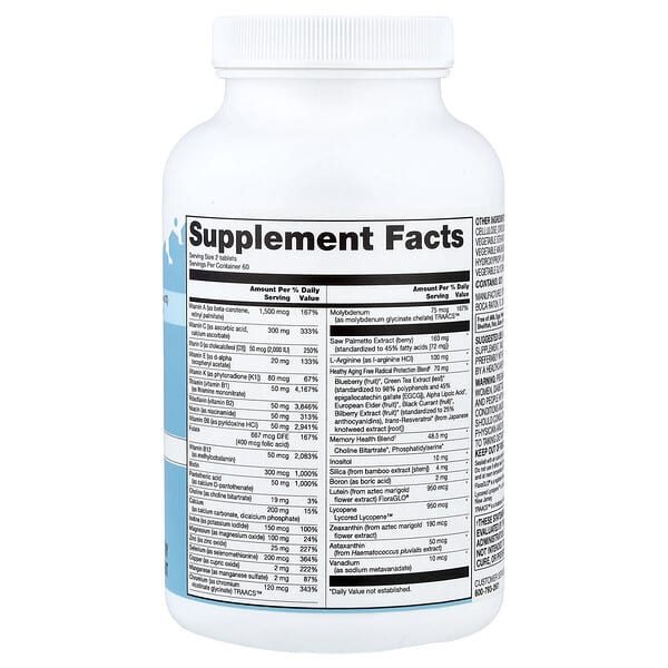 Alternative view of Vitacost, Men's 50 Plus Multivitamin, 120 Tablets