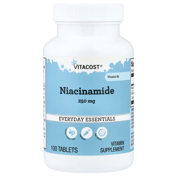 Vitacost, Niacinamide, 100 Tablets 2 Vitacost, Niacinamide, 100 Tablets