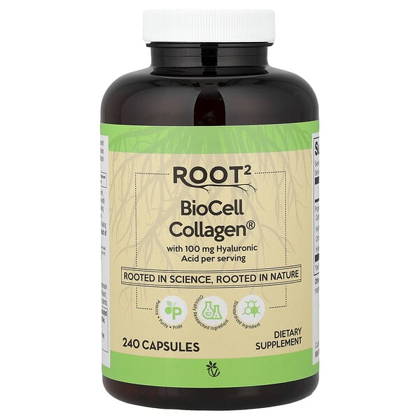 Vitacost, Root2, BioCell Collagen®, 240 Capsules