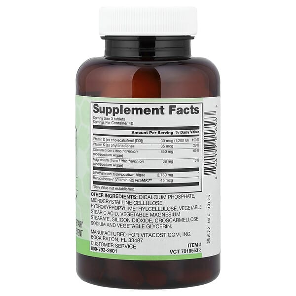 Alternative view of Vitacost, Super Bone Plus*, 120 Tablets