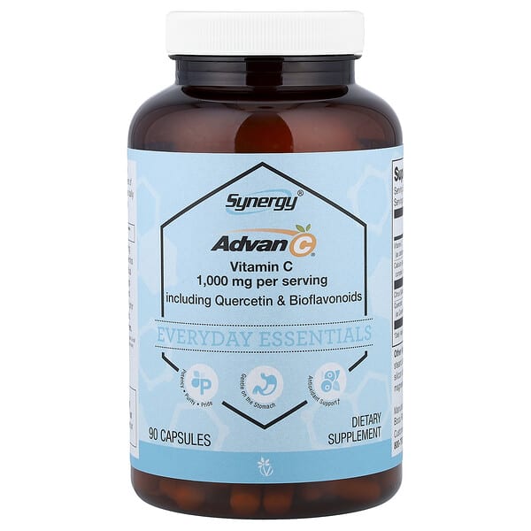 Vitacost, Synergy®, Advan-C® Including Quercetin & Bioflavonoids, 90 Capsules