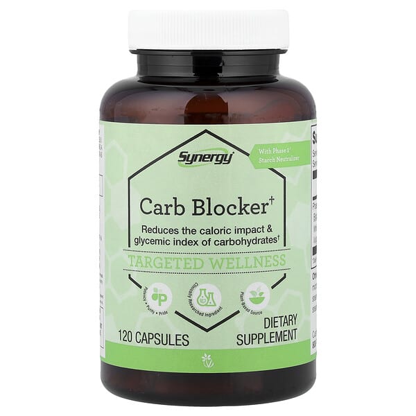 Vitacost, Synergy®, Carb Blocker, 120 Capsules