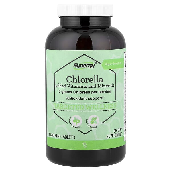 Vitacost, Synergy®, Chlorella, 1,500 Mini Tablets