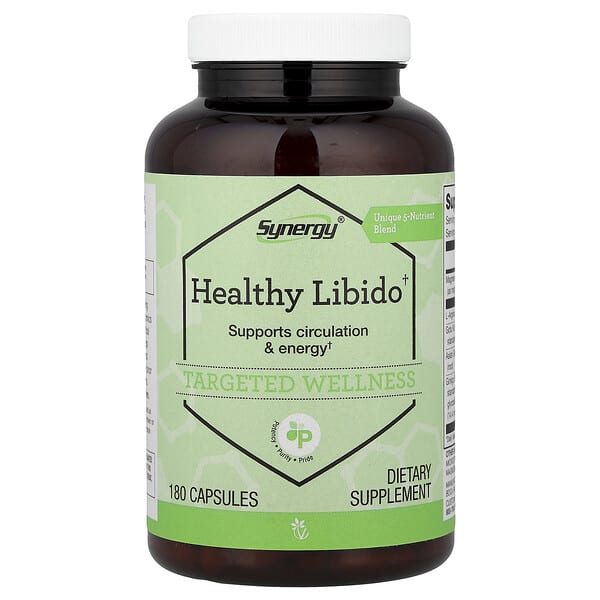 Vitacost, Synergy®, Healthy Libido, 180 Capsules