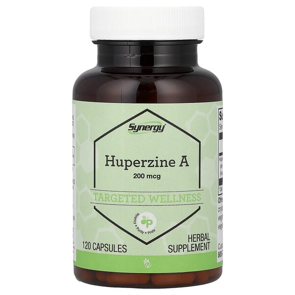 Vitacost, Synergy®, Huperzine A, 200 mcg, 120 Capsules