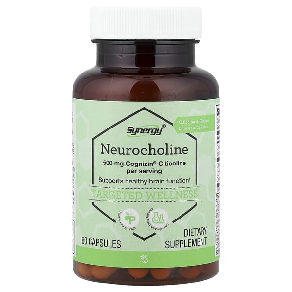 Vitacost, Synergy®, Neurocholine, 60 Capsules 2 Vitacost, Synergy®, Neurocholine, 60 Capsules