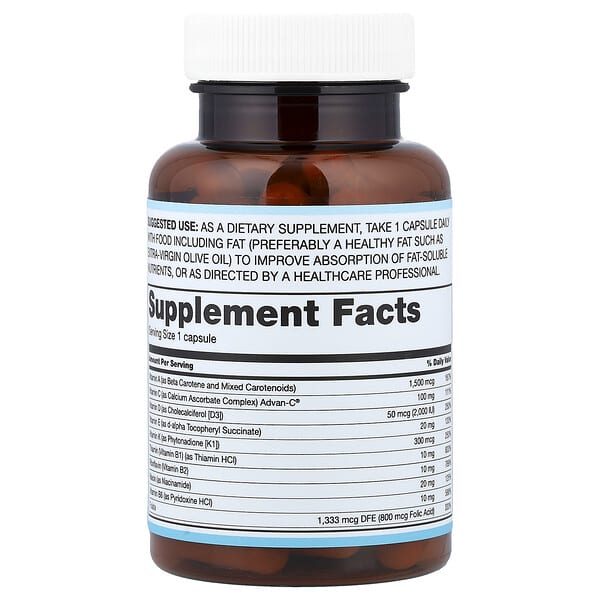 Alternative view of Vitacost, Synergy®, Once Daily Multivitamin, 60 Capsules