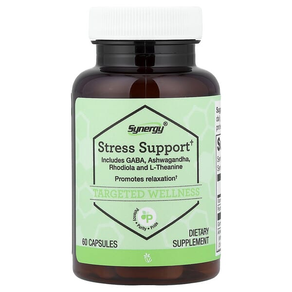 Vitacost, Synergy®, Stress Support, 60 Capsules