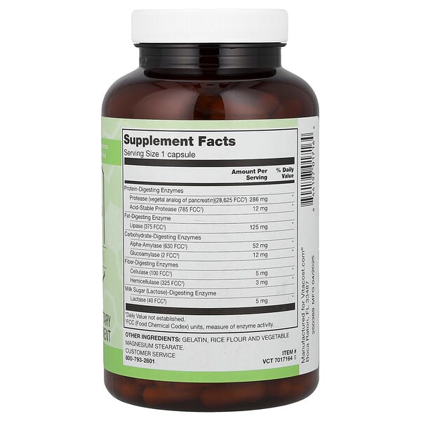 Alternative view of Vitacost, Synergy®, Super Daily Enzymes, 240 Capsules