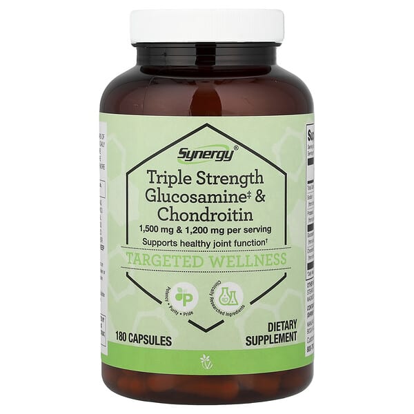 Vitacost, Triple Strength Glucosamine & Chondroitin, 180 Capsules