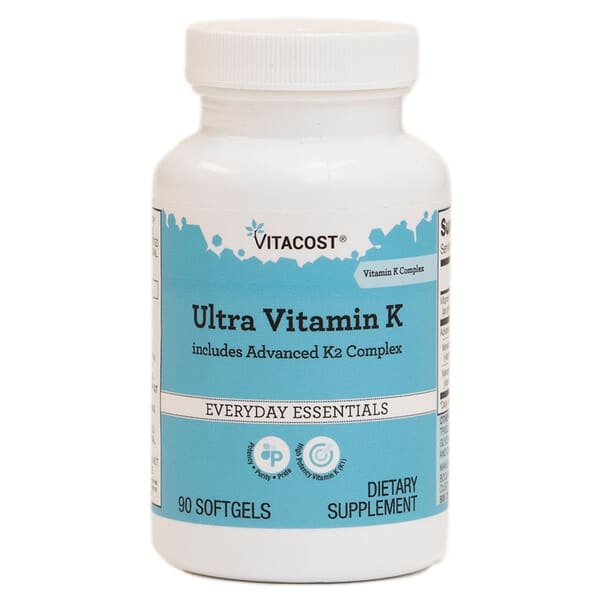 Vitacost, Ultra Vitamin K includes Advanced K2 Complex, 90 Softgels