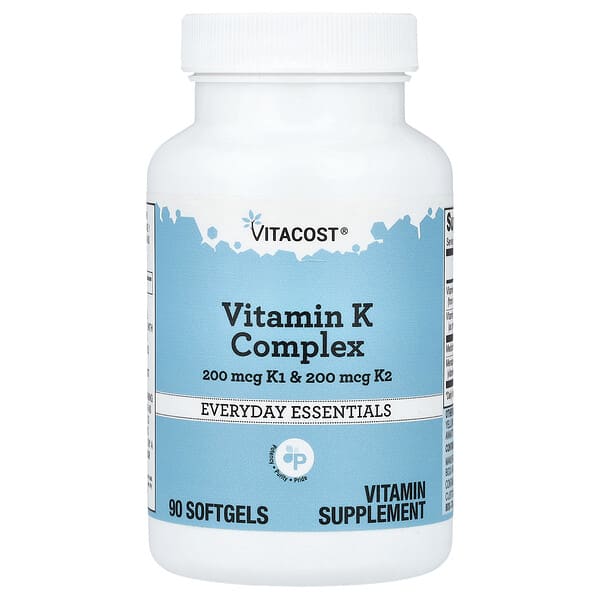 Vitacost, Vitamin K Complex, 90 Softgels