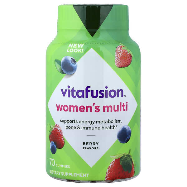 VitaFusion, Women's Multi Gummies, Berry, 70 Gummies