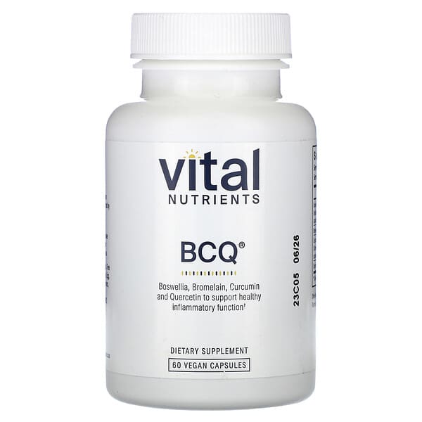 Vital Nutrients, BCQ, 60 Vegan Capsules