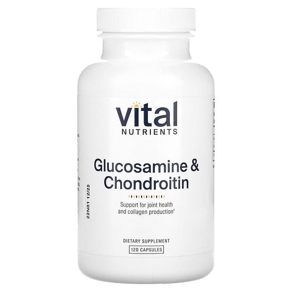 Vital Nutrients, Glucosamine & Chondroitin, 120 Capsules